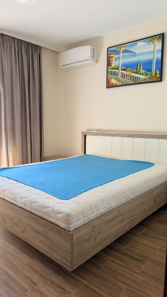 Two-room apartment with panoramic sea view, just a step away from the sea in Ravda