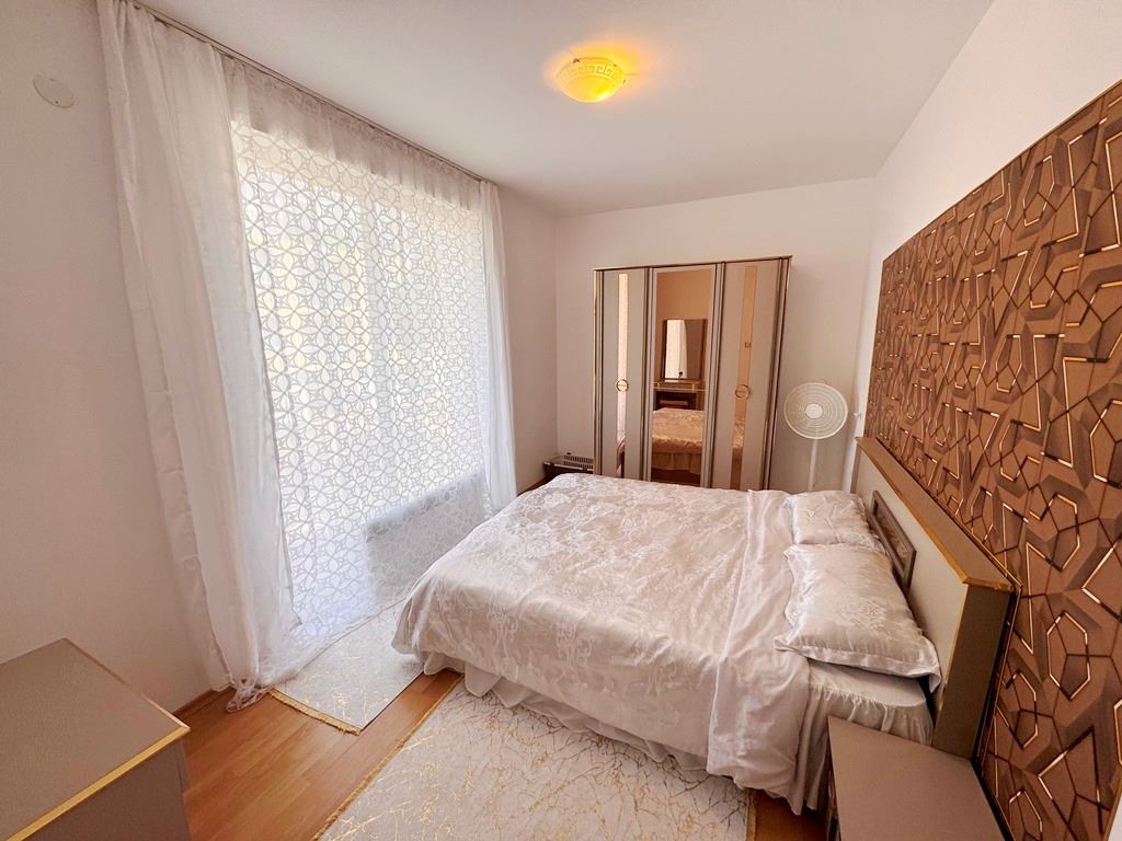 Stylish fully furnished two-bedroom apartment in Sunny Beach resort in a complex with excellent amenities