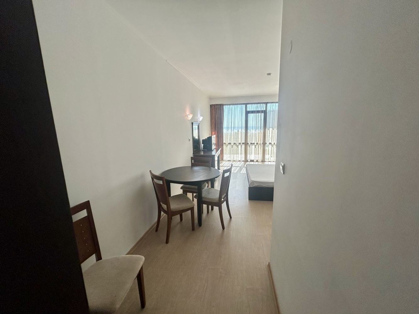 Sunny Beach – spacious studio with sea view only 200 m from the beach