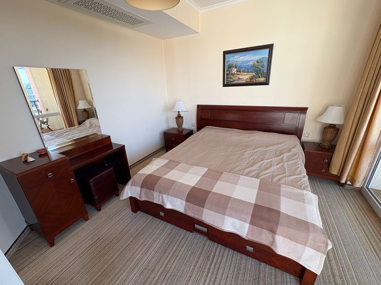 Spacious One-Bedroom Apartment on the First Line with Impressive Amenities in Sunny Beach