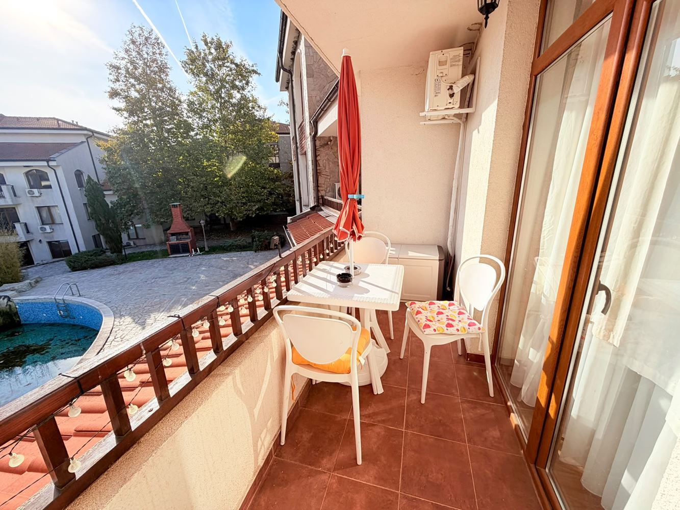 Luxury Two-Bedroom Apartment with Pool View in Aheloy – Fully Furnished and Ready to Move In