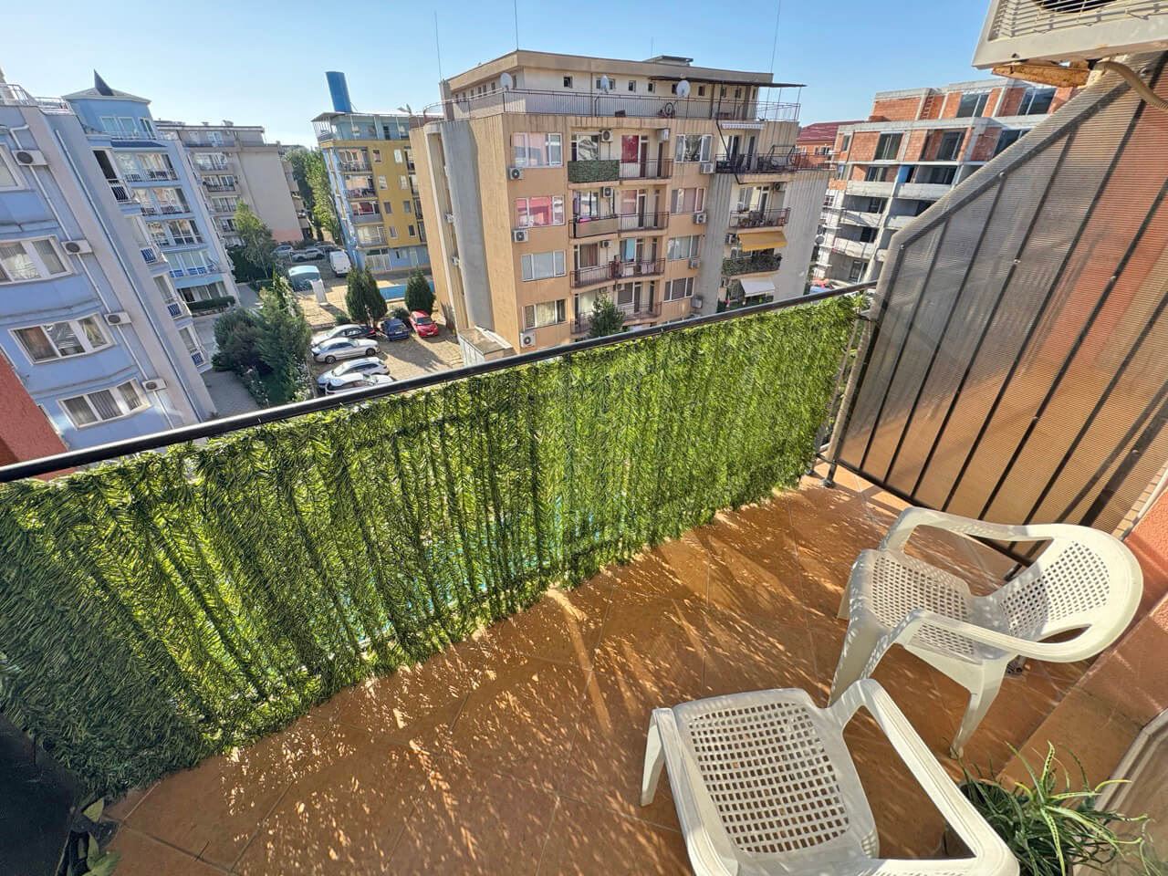 Stylish Studio with a Pleasant Pool View in Sunny Beach