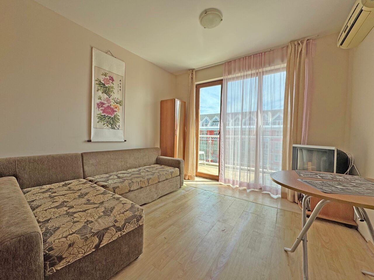 Comfortable Studio in Sunny Beach – Excellent Location, Coziness and Security Just 400 Meters from the Beach