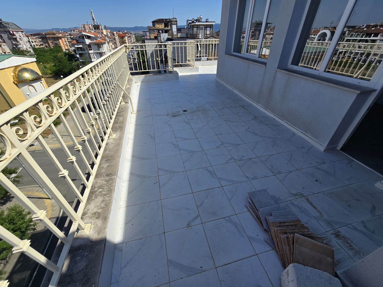 Studio with a Huge Panoramic Terrace and Wonderful View in Nessebar, Cherno More 2 District – No Maintenance Fee