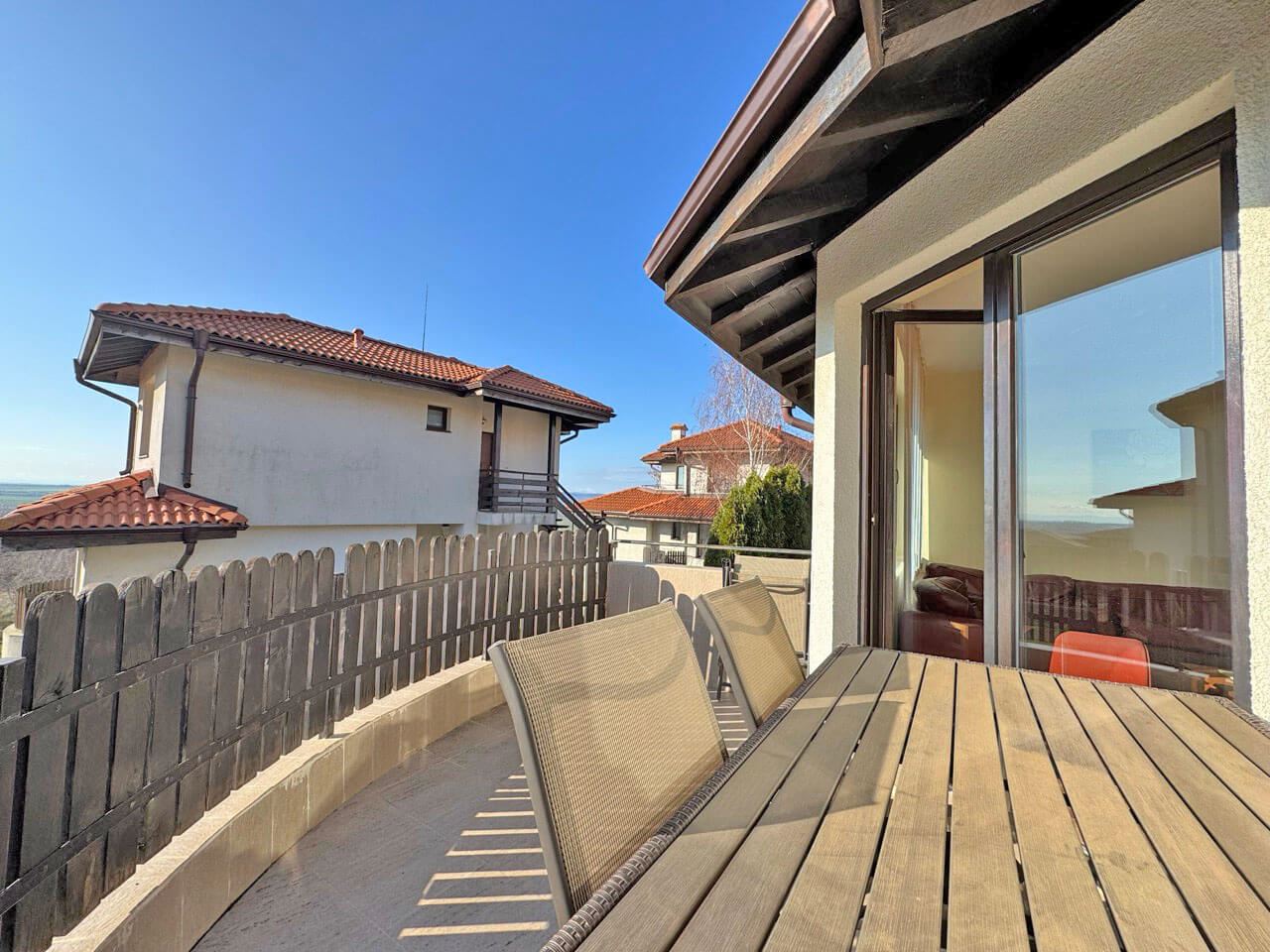 Spacious two-bedroom apartment with panoramic sea and mountain views – comfort, style, and tranquility surrounded by nature