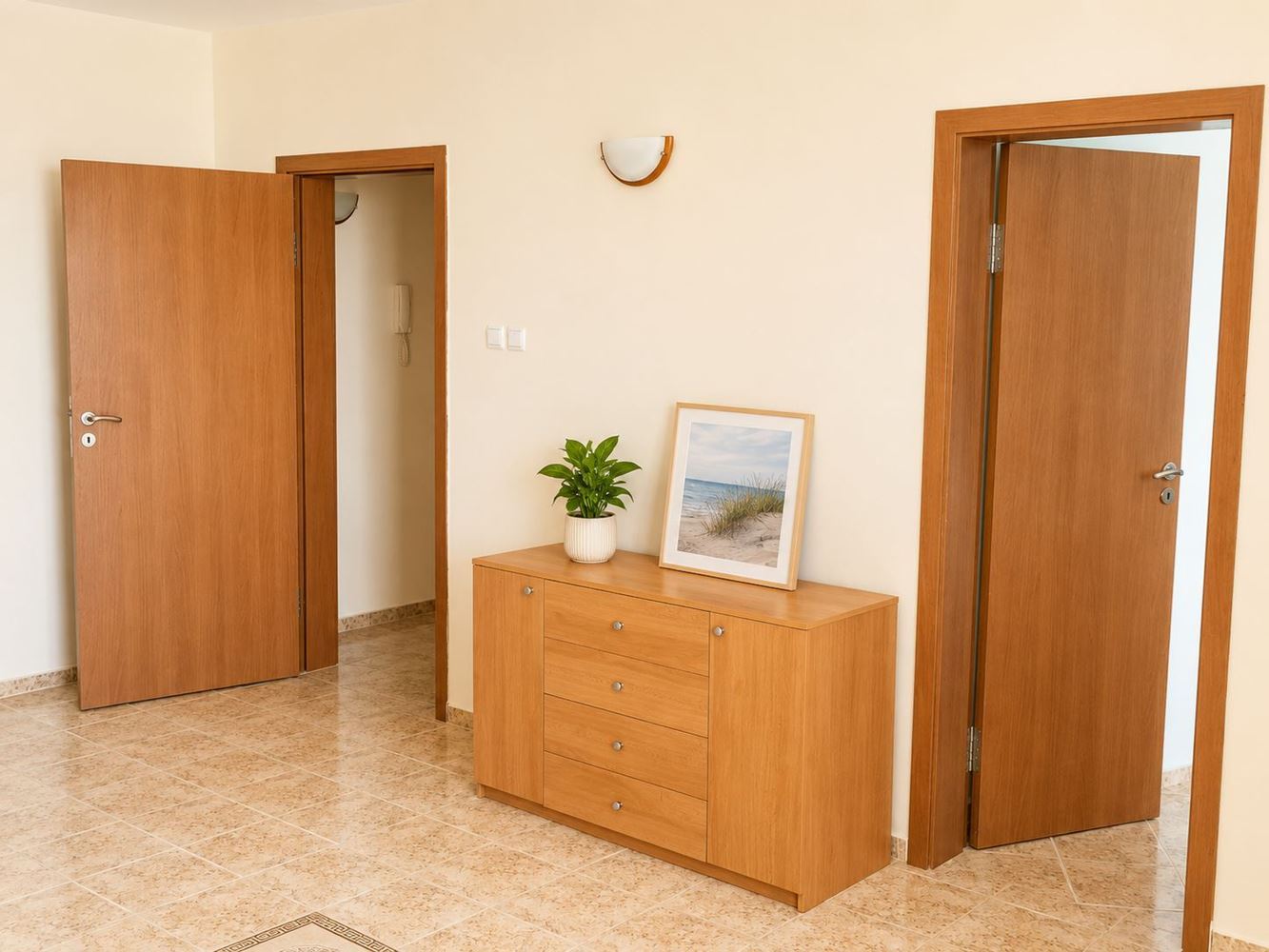 Sea View in Front of Your Window and a Swimming Pool in Front of the Building – Wonderful Apartment in Ravda, Ready to Move In