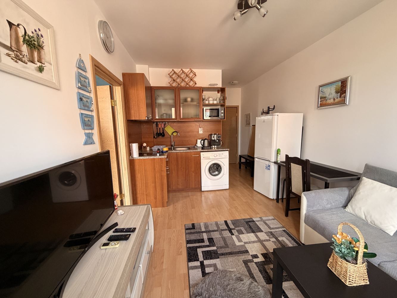 Small apartment, great opportunity – ready one-bedroom apartment near Sunny Beach