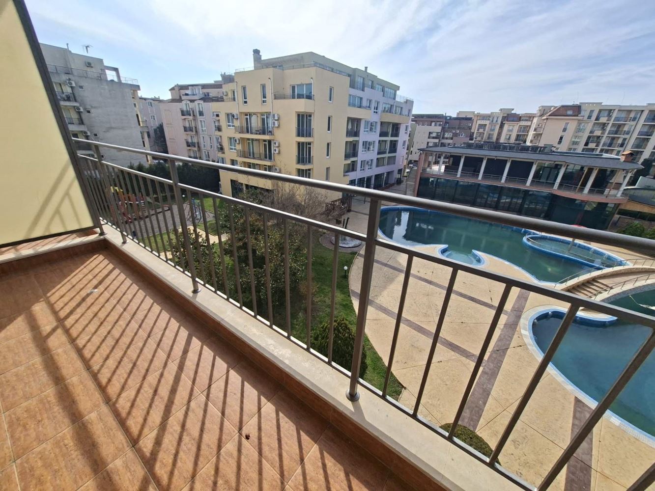 Spacious One-Bedroom Apartment with Full Resort Infrastructure in Sunny Beach