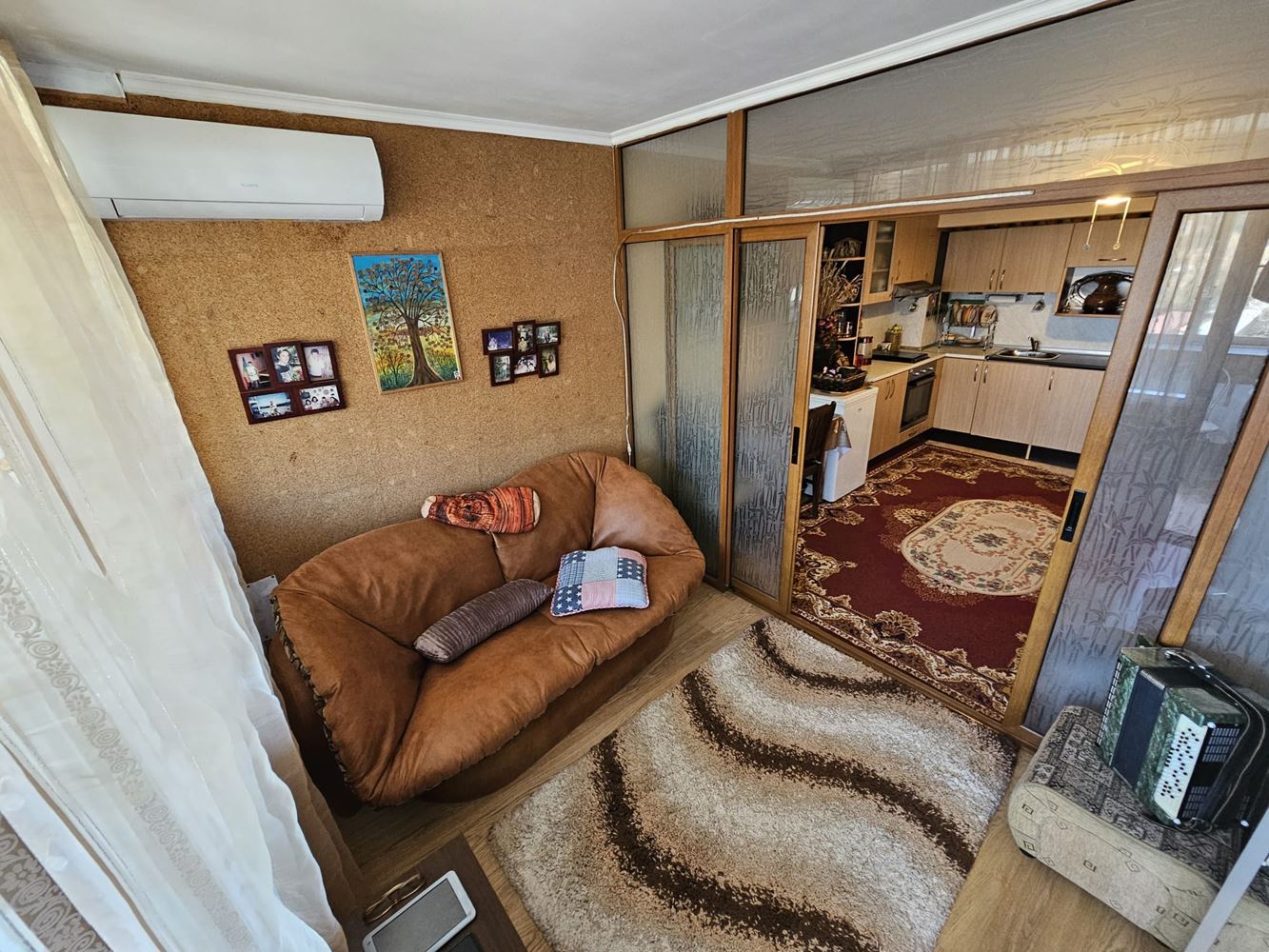 Studio with sea view in Sveti Vlas – with parking space and no maintenance fee