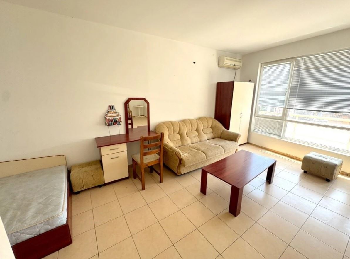One-Bedroom Apartment 300 Meters from the Beach in Sunny Beach – Excellent Opportunity for Renovation and Investment
