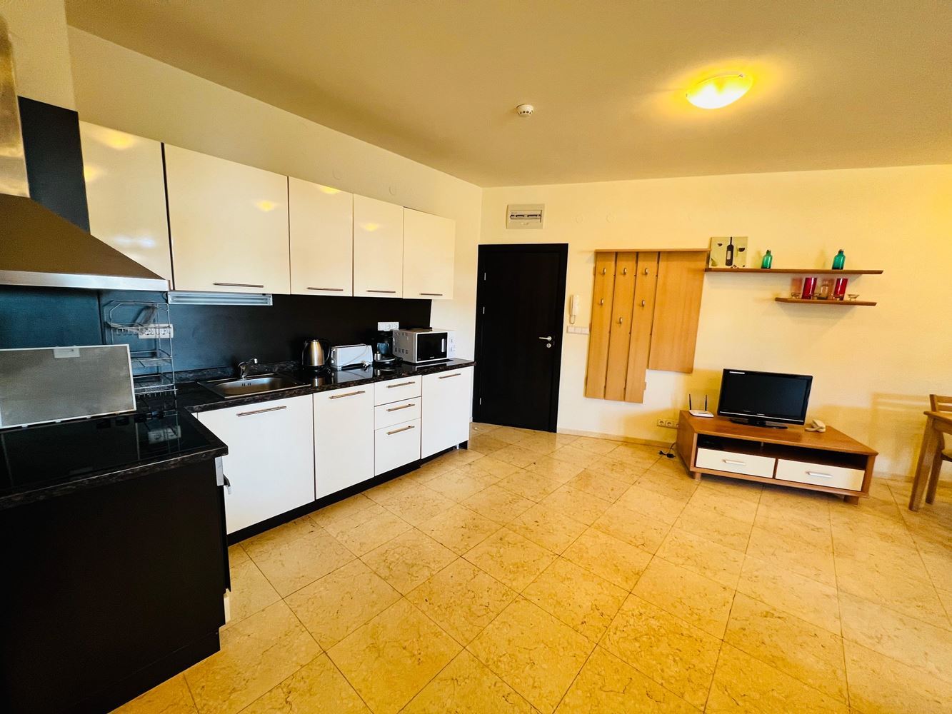 Spacious two-bedroom apartment with sea view in a luxury first-line complex in Sveti Vlas