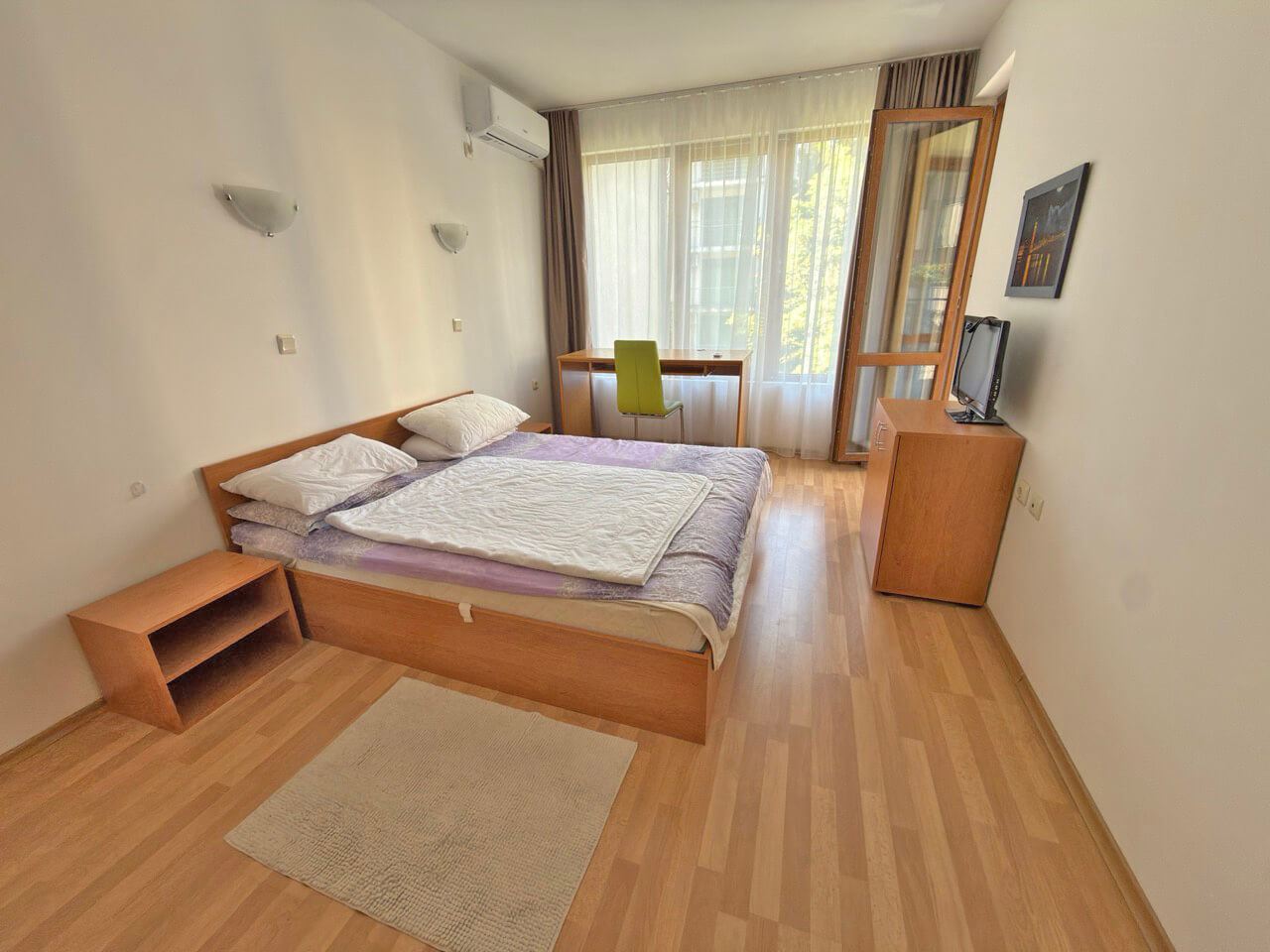 One-Bedroom Apartment with Quality Furnishings and a Swimming Pool in a Modern Complex in Sunny Beach