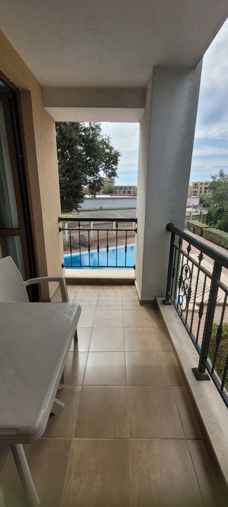 Cozy Studio with a Sea Atmosphere in a Prestigious Beachside Complex in Elenite