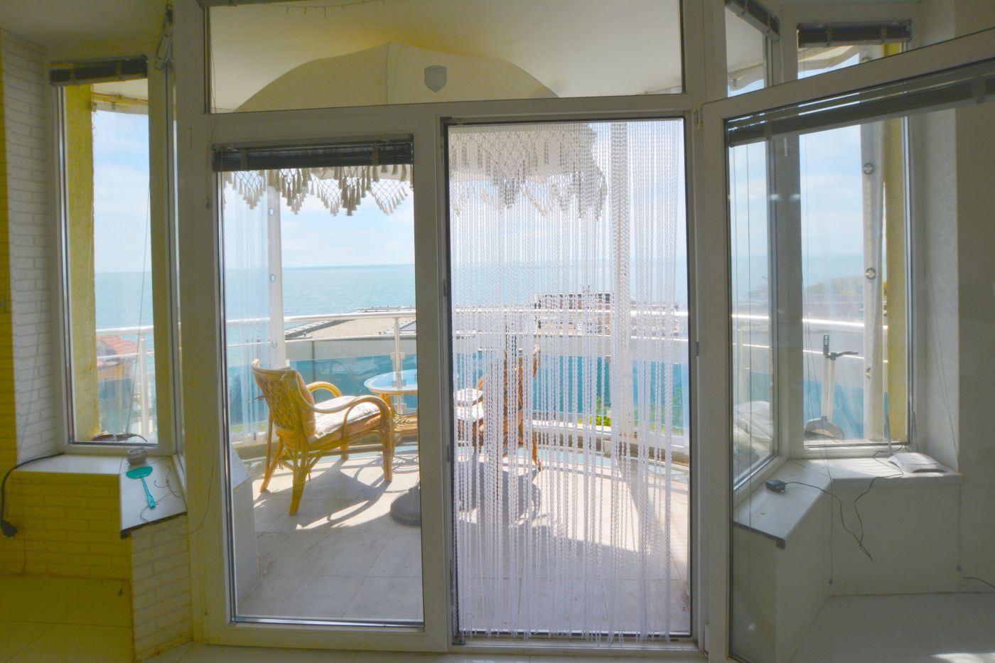 Luxury two-bedroom apartment with sea view on the first line in Ravda – 114 m², two terraces, and full comfort