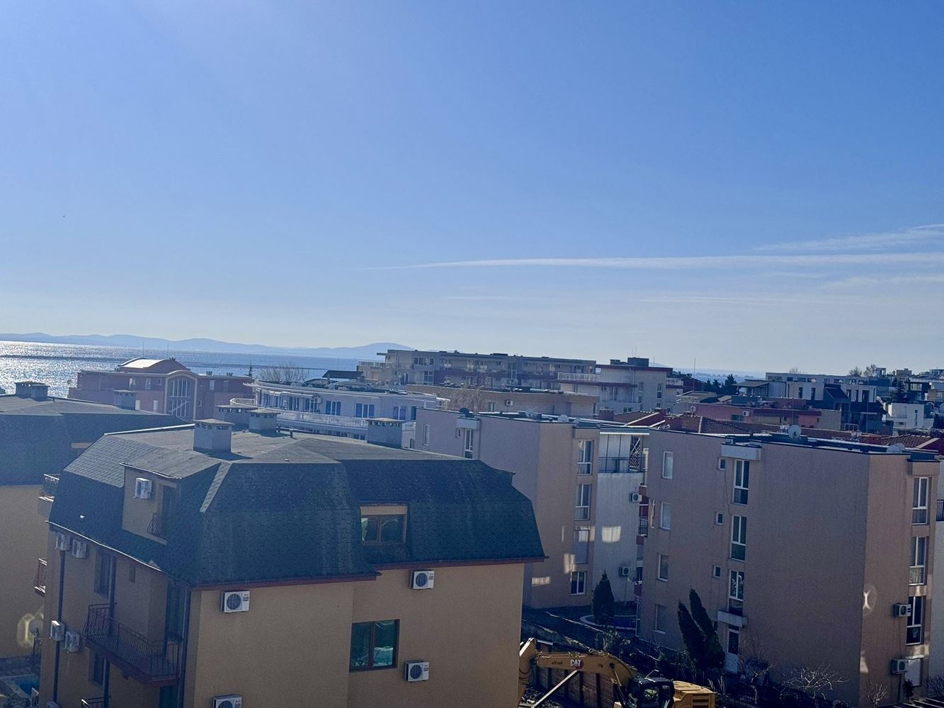 One-bedroom apartment with panoramic sea view in Nessebar – only 200 m from the beach, excellent investment and seaside home