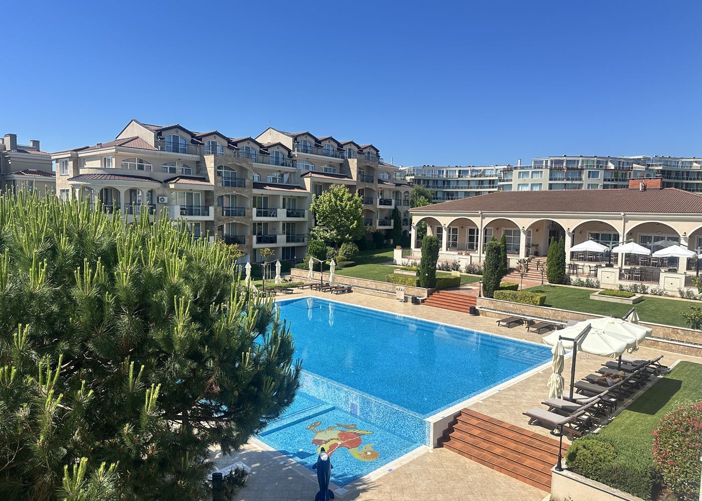 Spacious one-bedroom apartment with panoramic sea view in Chernomorets – a ready home by the sea