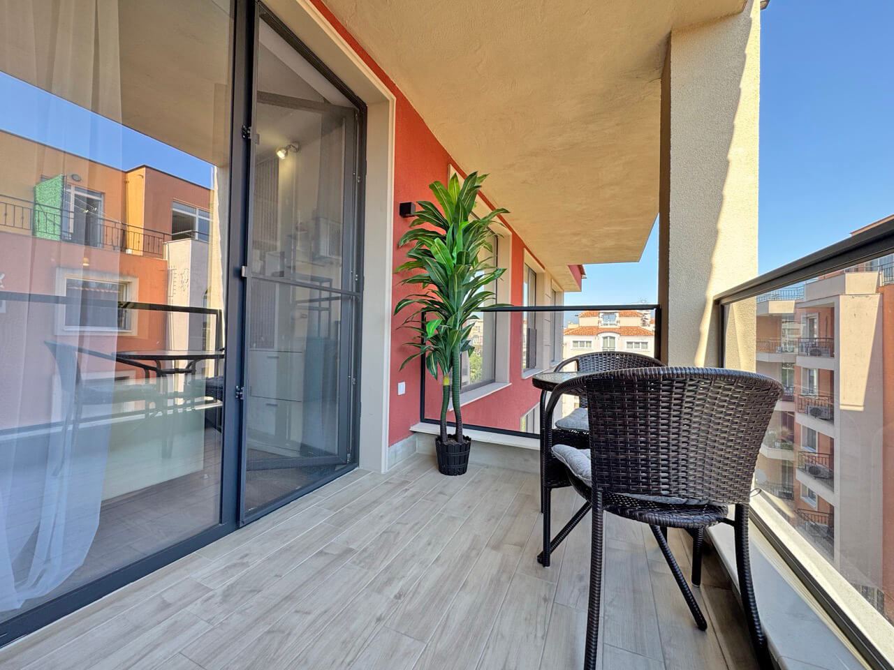 Modern fully furnished one-bedroom apartment in Sunny Beach – style and amenities all year round