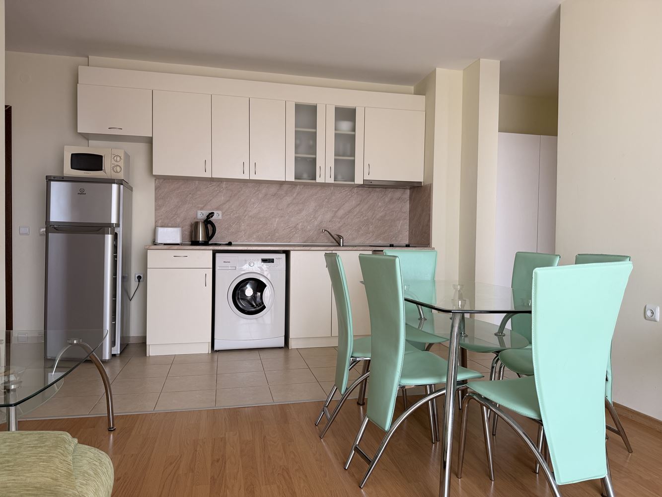 Spacious Apartment with Two Bedrooms in Sunny Beach – Panoramic View and Quiet Location