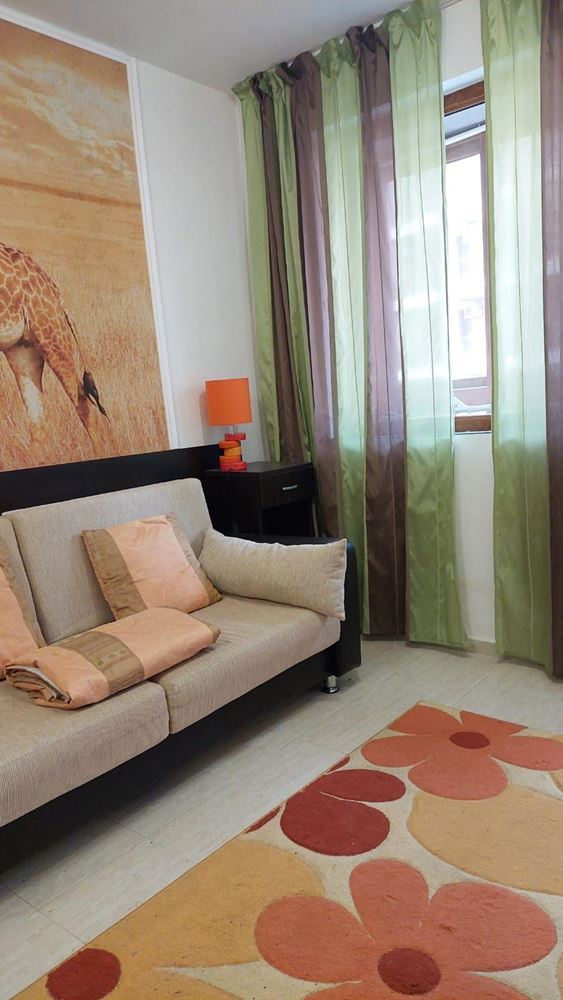 Furnished studio in the Old Town of Pomorie – 100 m from the sea, with a large glazed balcony and excellent location