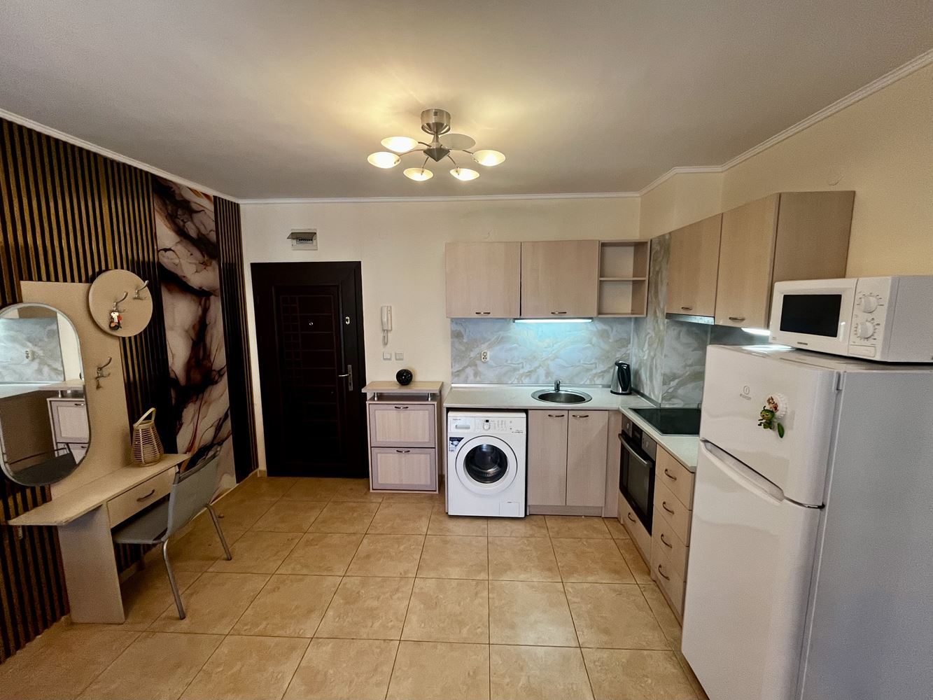 Spacious Two-Bedroom Apartment in Nessebar – Fully Furnished and Ready to Move In