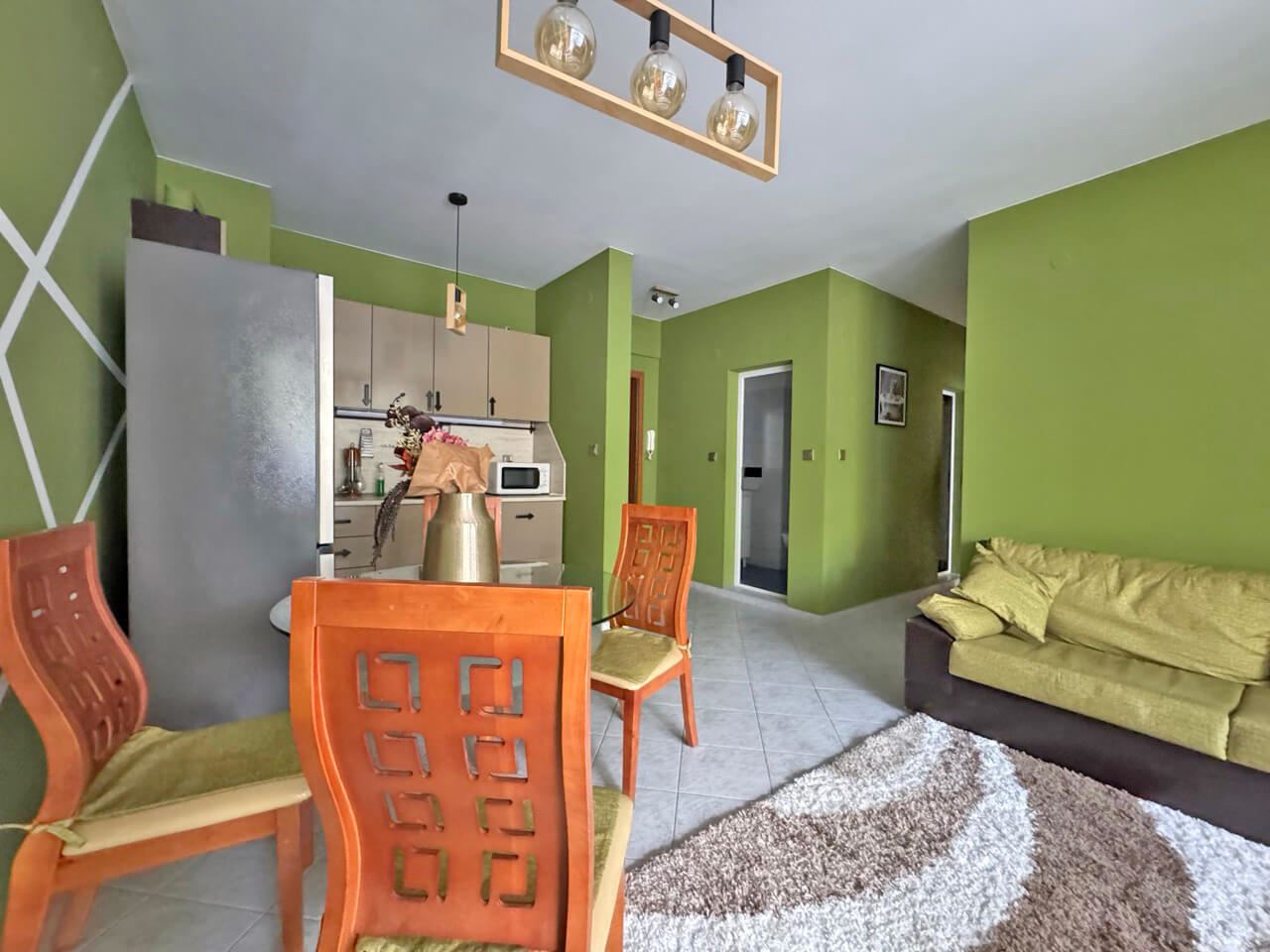 Spacious two-bedroom apartment with pool view in Sunny Beach