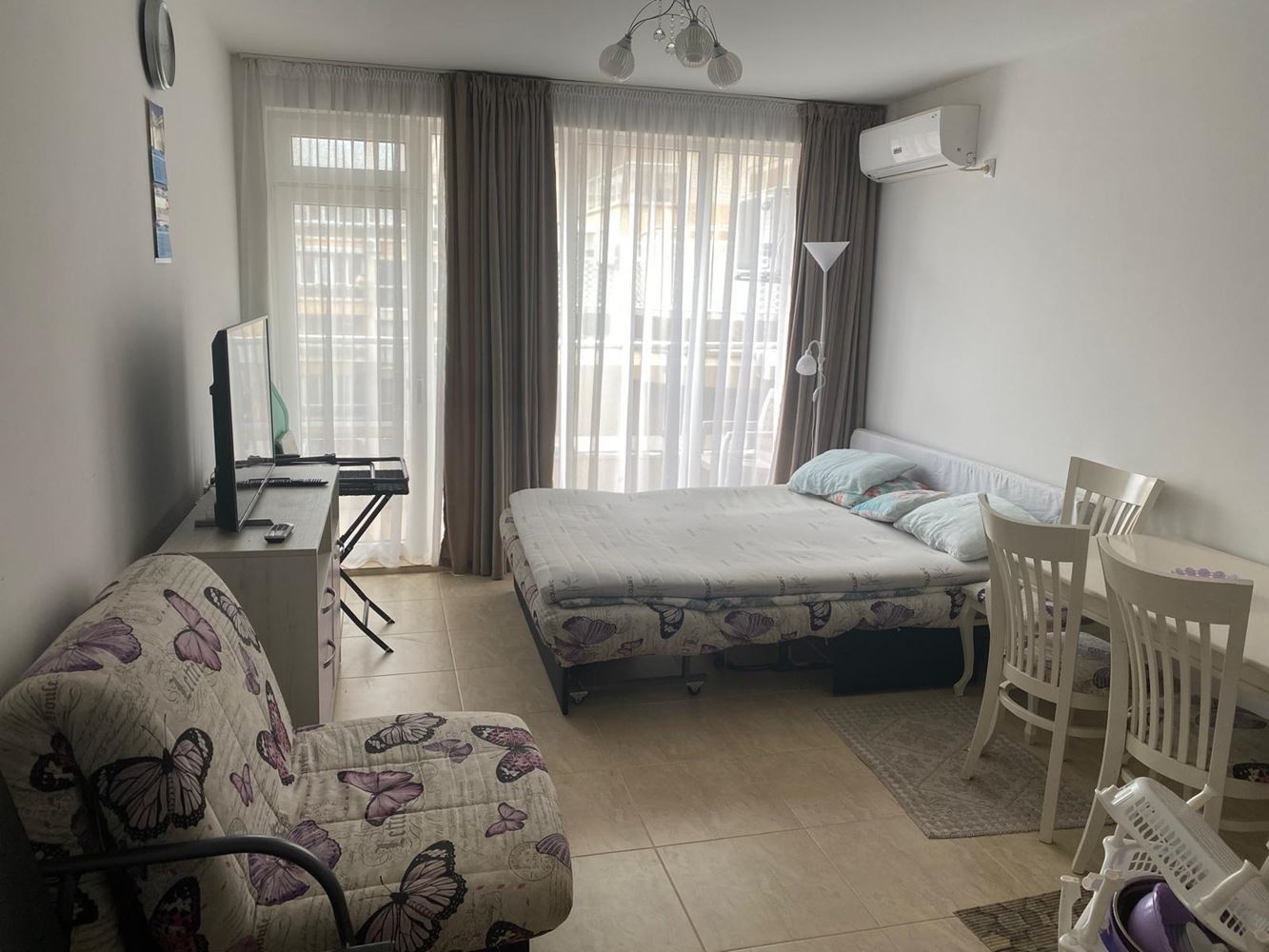 Stylishly Furnished Studio in Pomorie – Just 200 Metres from the Sea!
