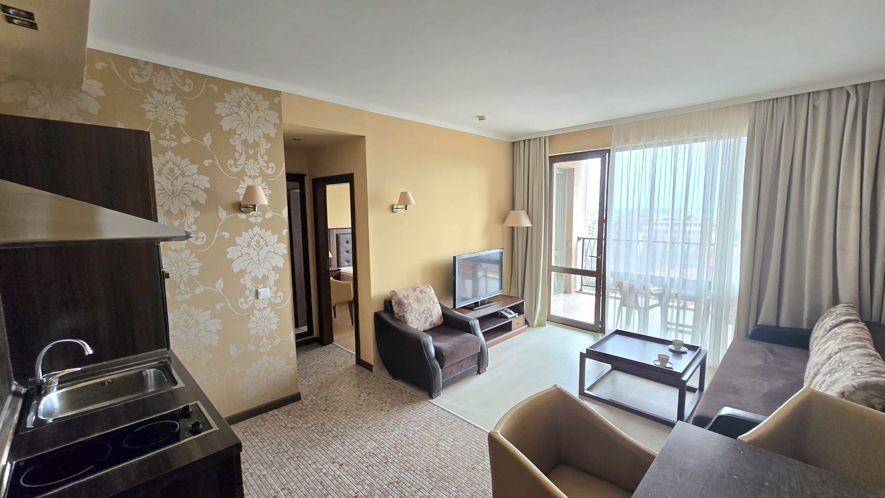 Elegant One-Bedroom Apartment in a Luxury Complex with Premium Amenities in Sunny Beach