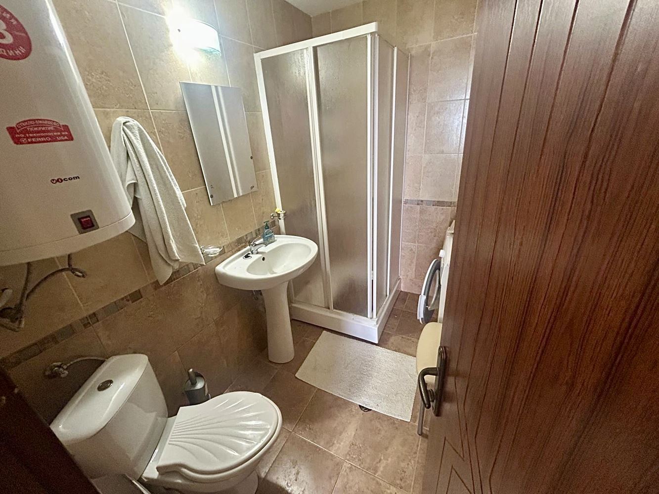 Spacious one-bedroom apartment with a green view in Nessebar – ready to move in