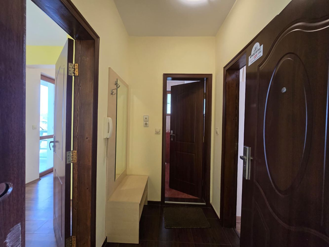Furnished One-Bedroom Apartment with Sea View in Sozopol – No Maintenance Fee and a Short Walk to the Beach