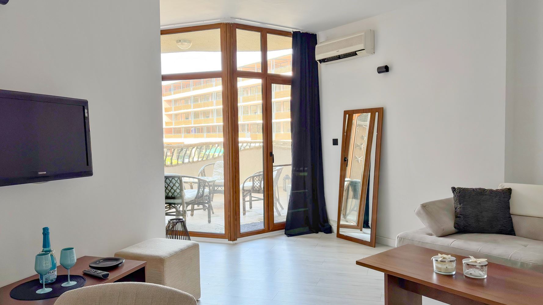 Stylish One-Bedroom Apartment 100 Meters from the Beach in Sunny Beach – Comfort, Luxury and Excellent Location