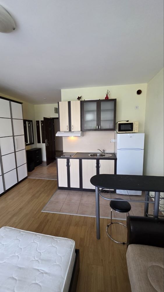 Practical and cozy studio in Sunny Beach – comfort and tranquility with a pool view