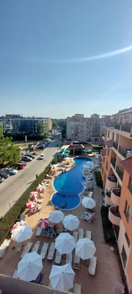 Bright Studio on the Top Floor in Sunny Beach – Freedom to Create Your Ideal Seaside Home