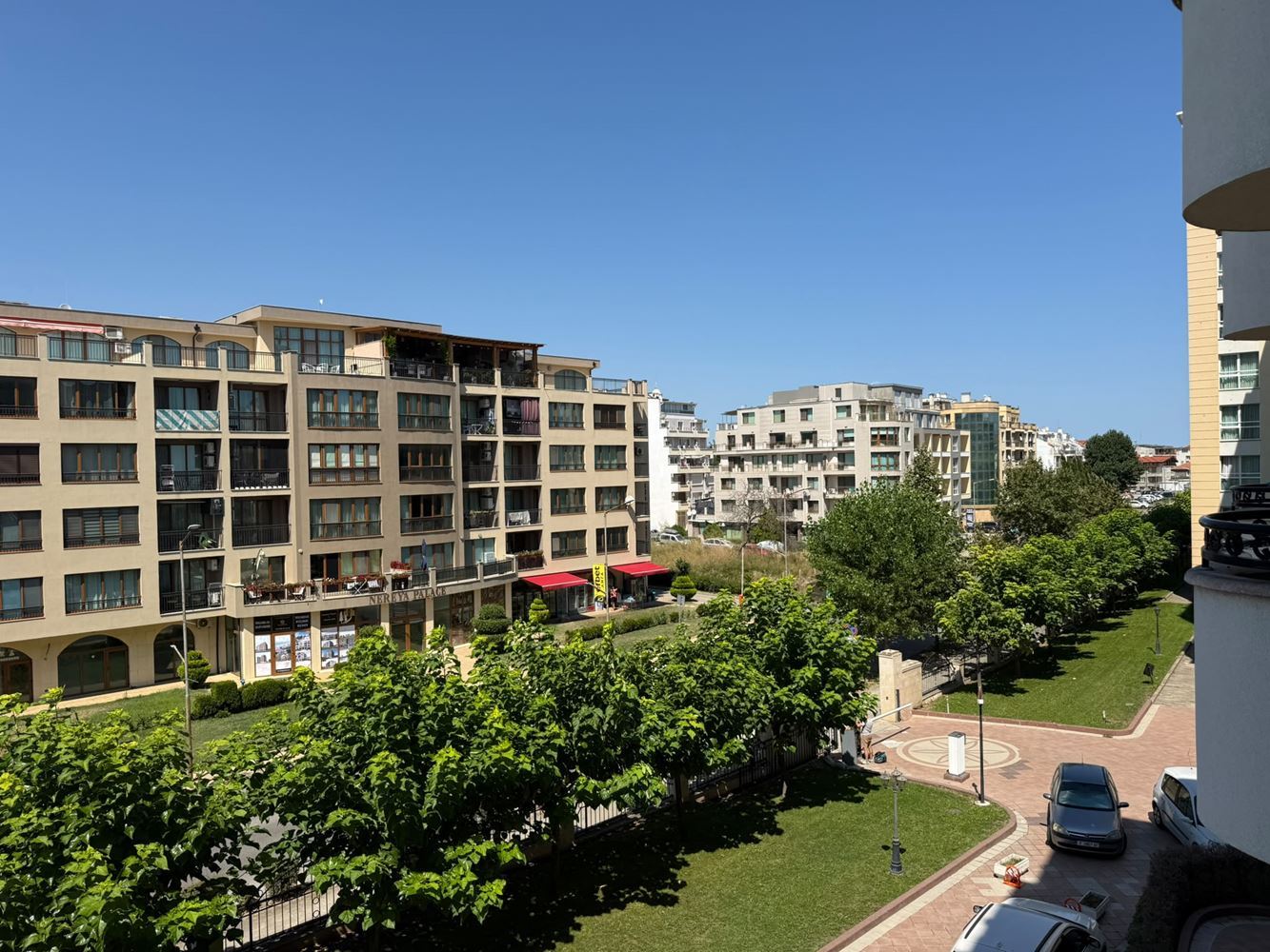 Spacious One-Bedroom Apartment on the First Line in Pomorie