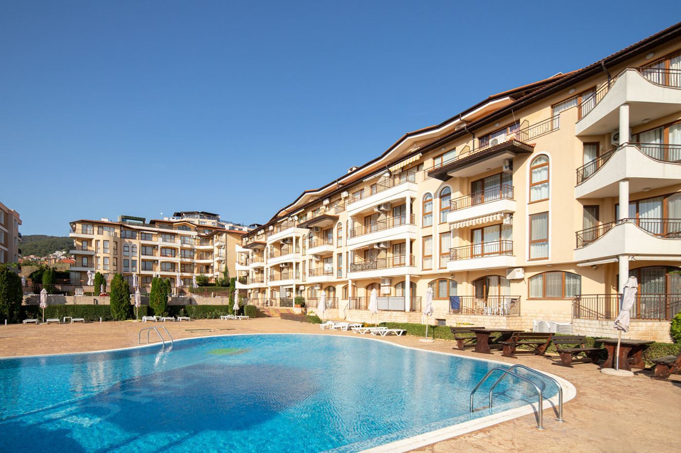 One-bedroom apartment 100 m from the sea in Sveti Vlas – high quality of life, tranquility and excellent location