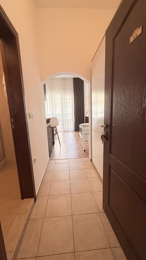 Cozy studio in Sunny Beach – fully furnished, with a small garden and excellent rental potential