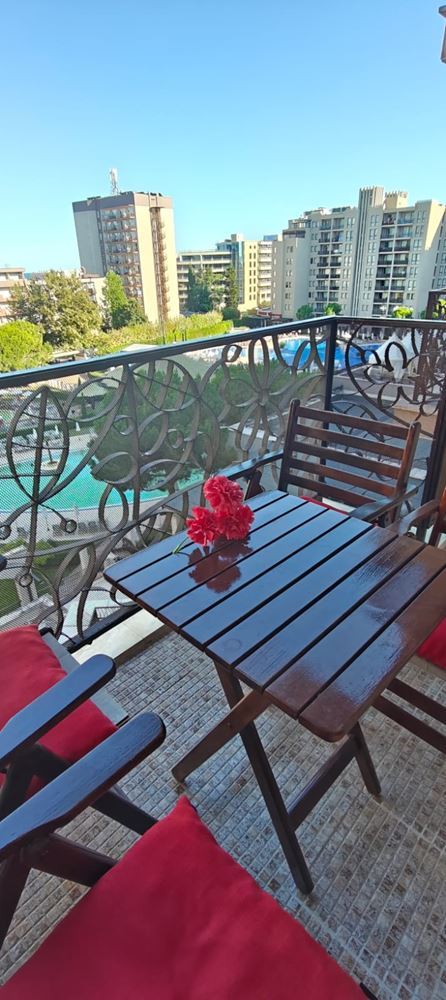 One-Bedroom Apartment with Pool View and Partial Sea View in Sunny Beach – Excellent Choice for Holidays and Investment