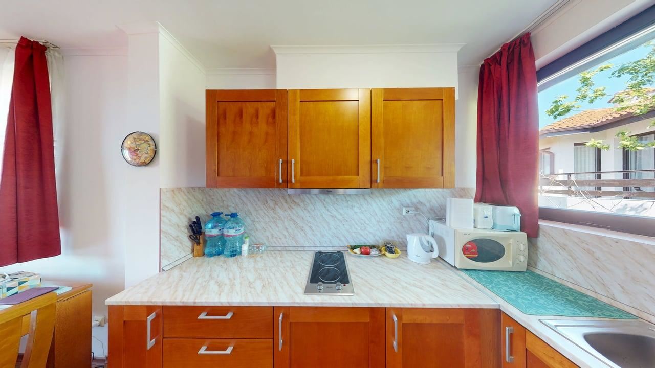 Spacious One-Bedroom Apartment with Sea Views in the Sunny Beach Area