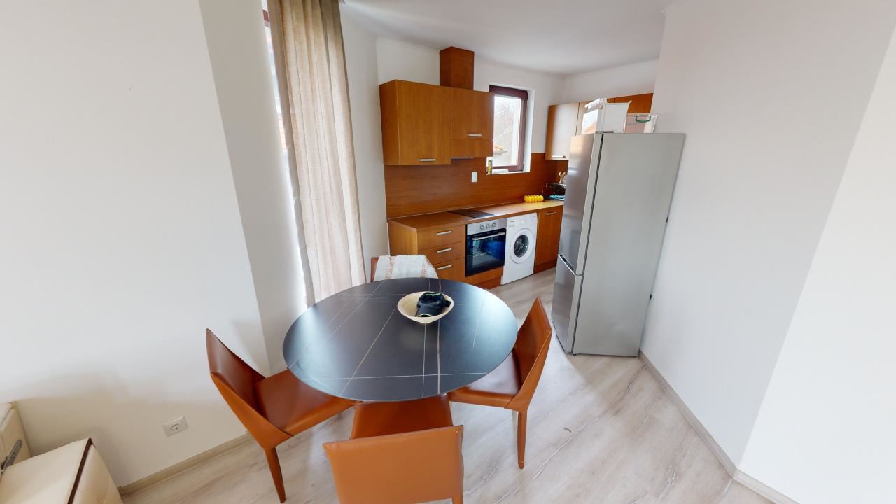 Two-Bedroom Apartment with Mountain Panorama in a Year-Round Complex near Sunny Beach