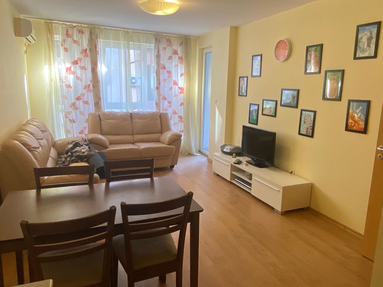 Furnished One-Bedroom Apartment 50 m from the Sea in Pomorie