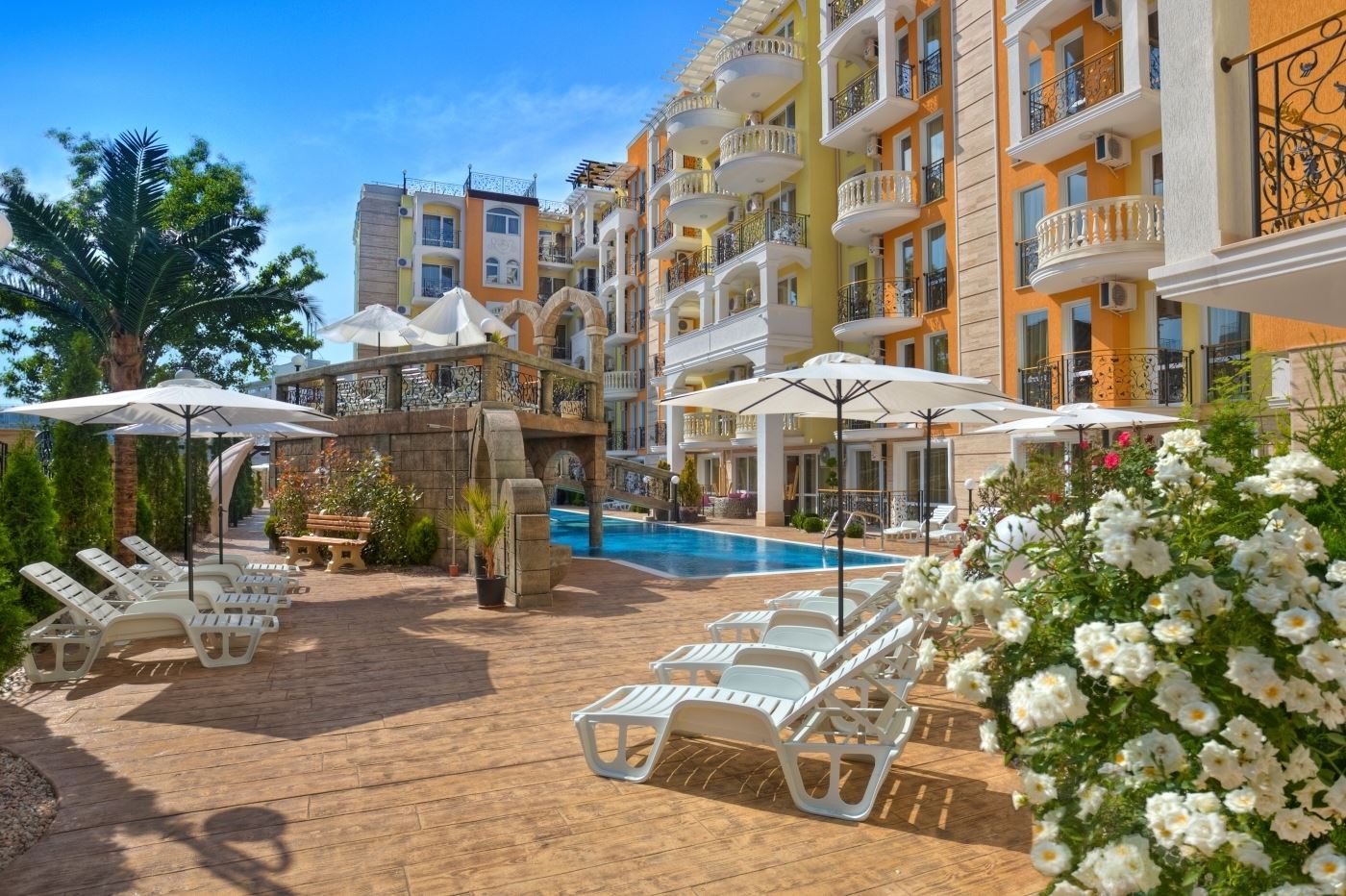 Luxury One-Bedroom Apartment in a Prestigious Complex in Sunny Beach