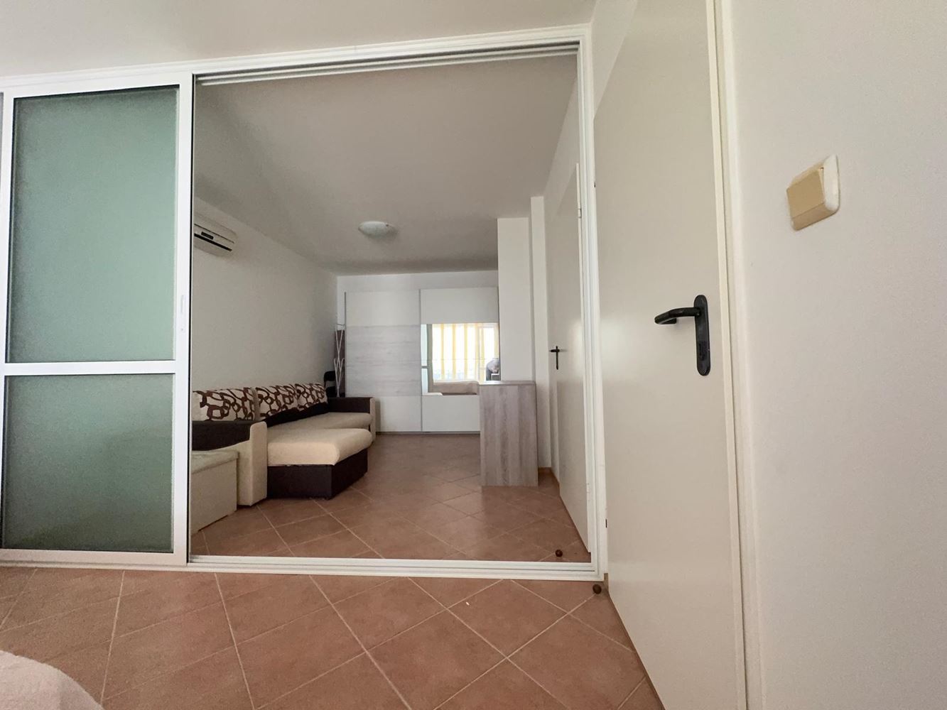 Spacious one-bedroom apartment in Pomorie – with a large terrace and excellent investment potential