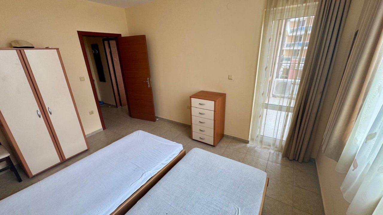 One-bedroom apartment 100 m from the beach – exceptional complex with full infrastructure