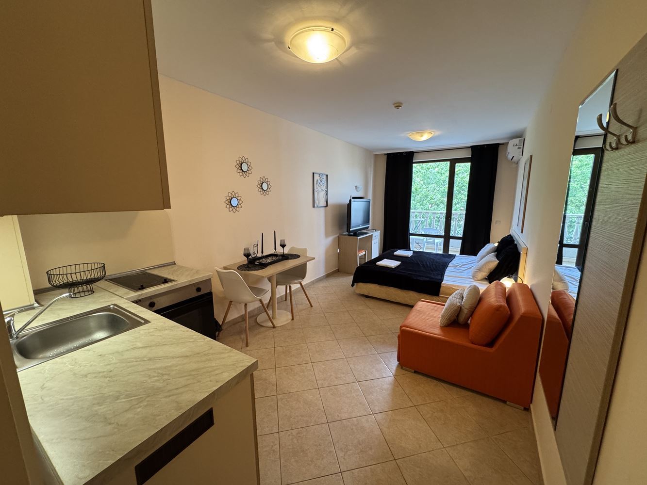 Studio in the Heart of Sunny Beach – 400 m from the Beach with Excellent Resort Infrastructure
