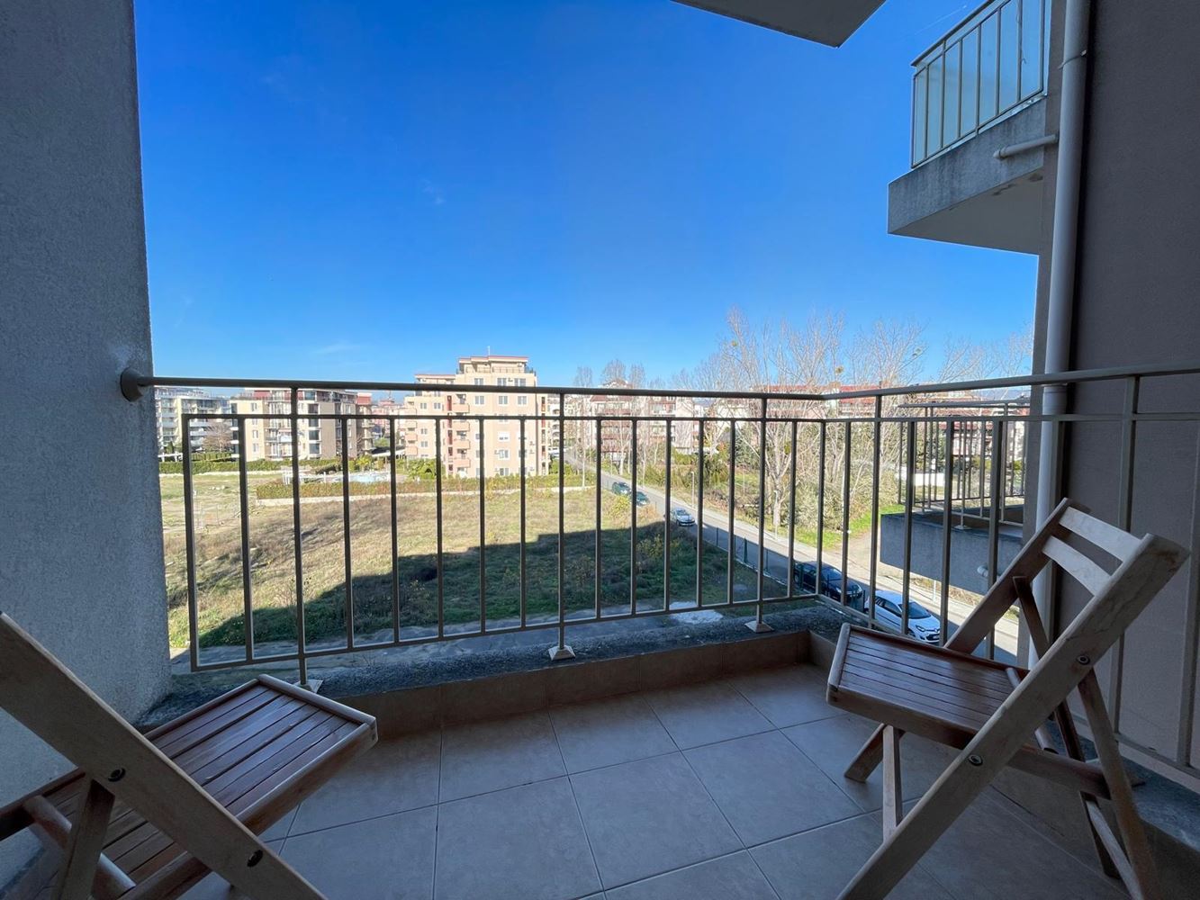 Stylish furnished studio in a year-round complex in Sunny Beach, 400 meters from the beach