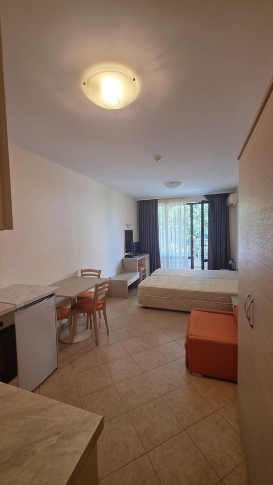 Studio Apartment in Sunny Beach – A Cozy Seaside Retreat in a Complex with Swimming Pools, SPA and Fitness