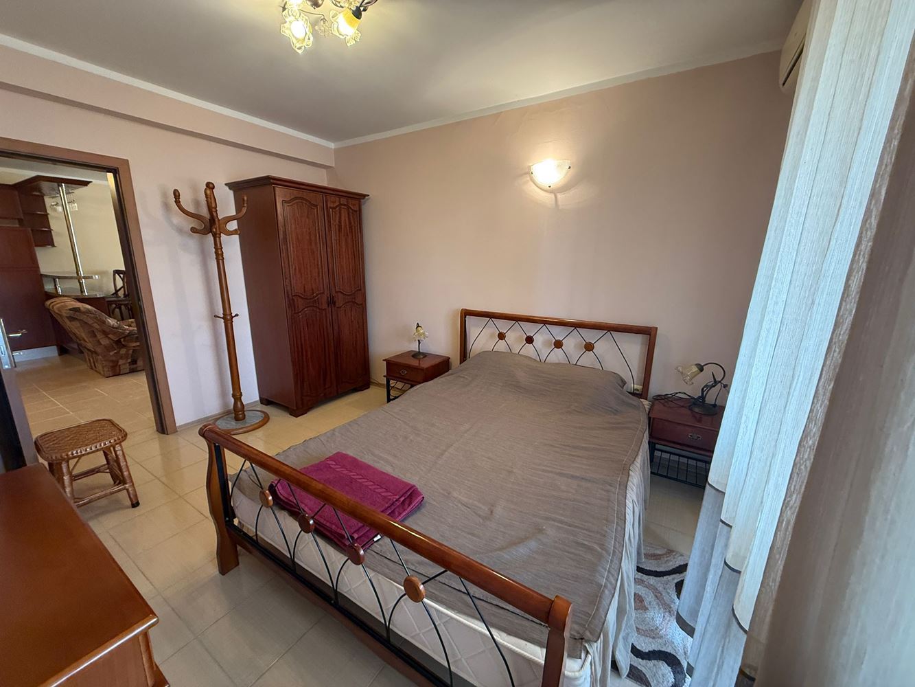 Spacious two-bedroom apartment in Sunny Beach – comfort, nature and low maintenance fee