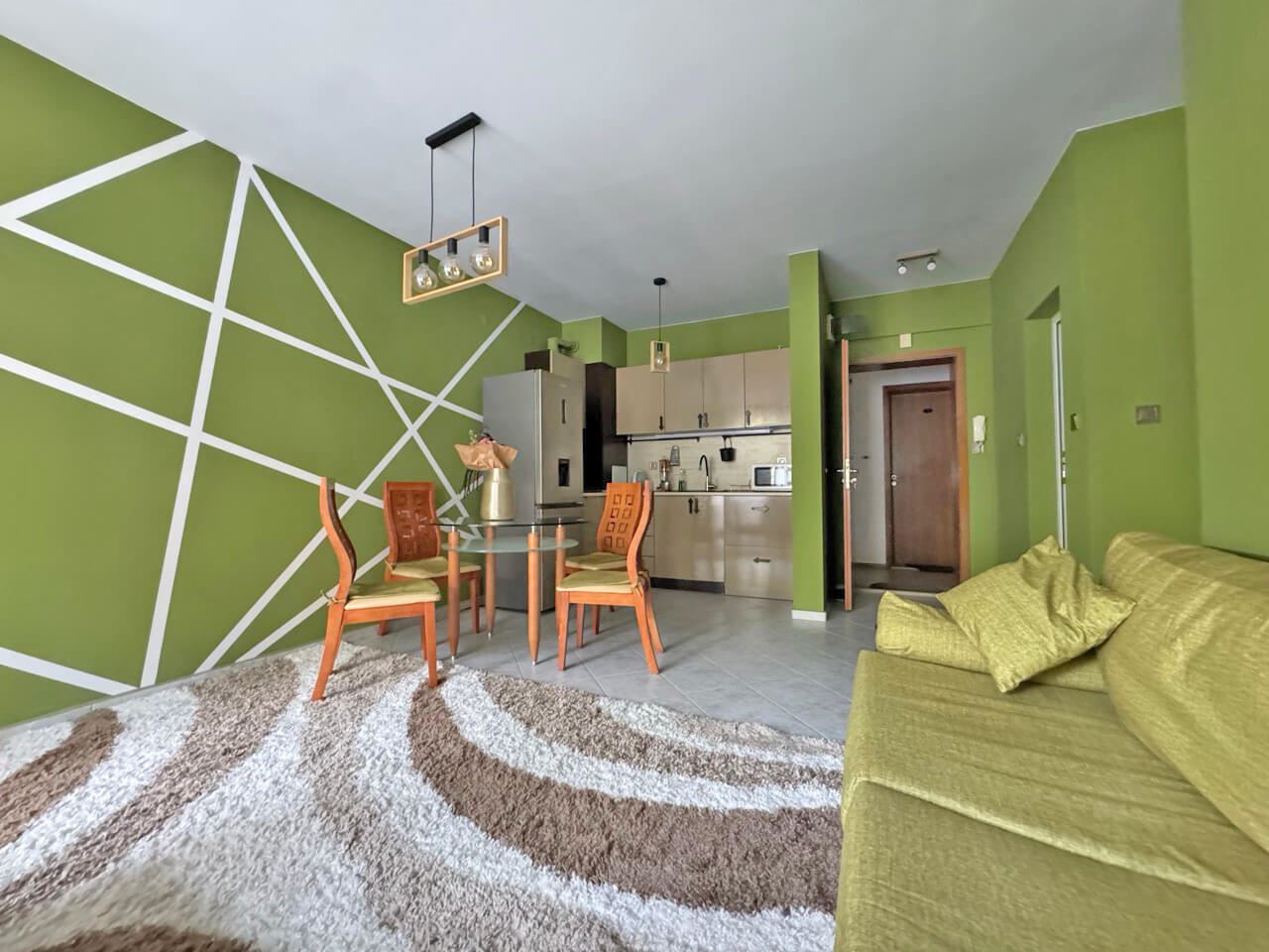 Spacious two-bedroom apartment with pool view in Sunny Beach