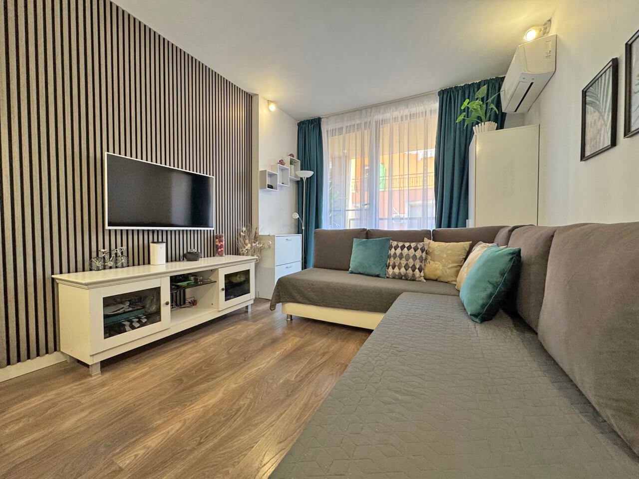 Modern fully furnished one-bedroom apartment in Sunny Beach – style and amenities all year round