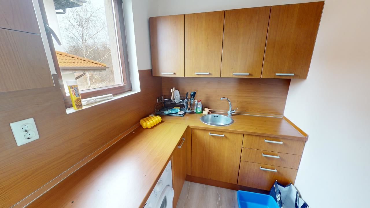 Two-Bedroom Apartment with Mountain Panorama in a Year-Round Complex near Sunny Beach