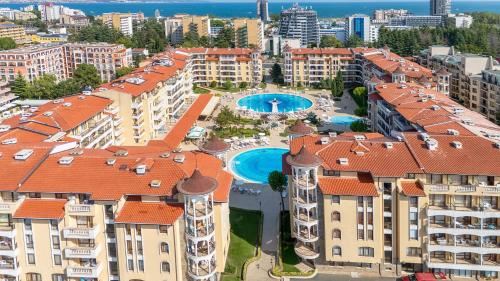 Modern one-bedroom apartment in a prestigious complex in the heart of Sunny Beach